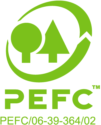 Logo PEFC als zertifizierter Mitgliedsbetrieb